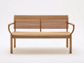 Banc de jardin - Bois - 170x58x83 cm - Naturel - Contemporain